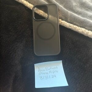 black magsafe case iphone 14 pro